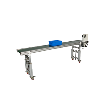 Aluminum profile conveyor for part transfer